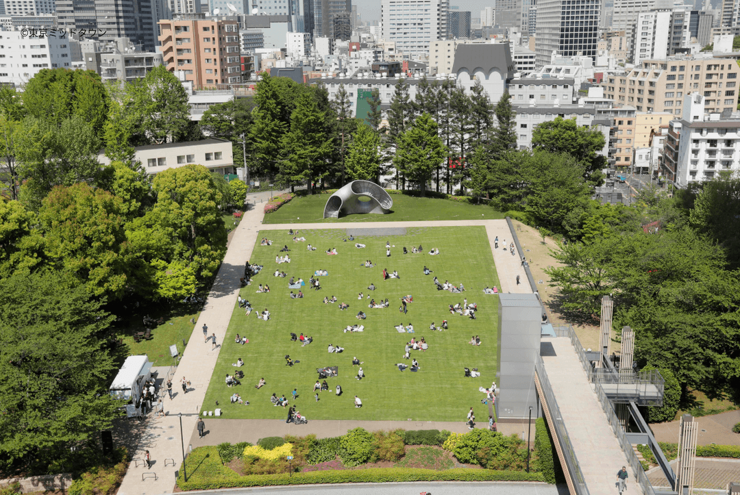 東京ミッドタウン六本木の様子