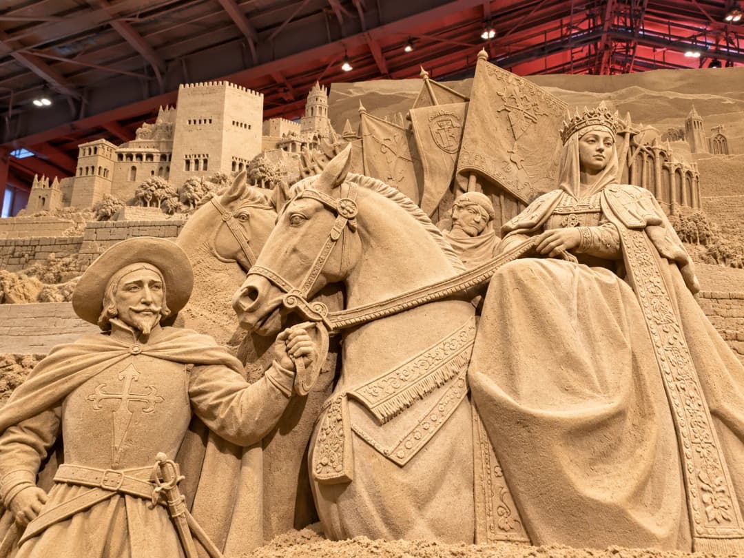 砂の美術館 第17期展示「砂で世界旅行・スペイン」