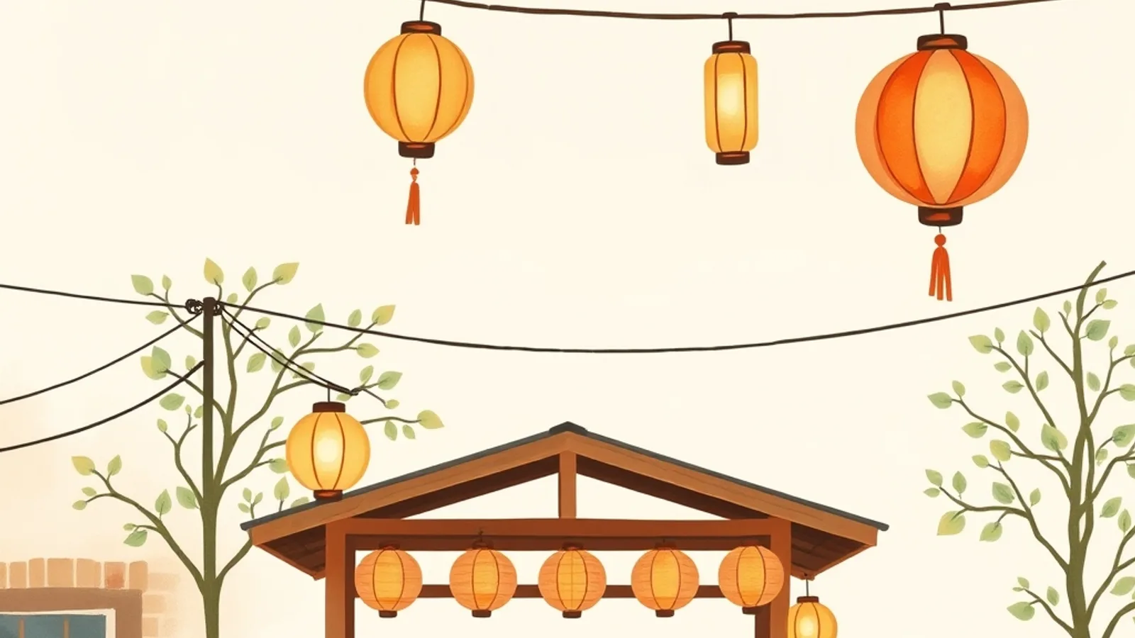 夏祭り屋台巡りプラン(夕方開始)