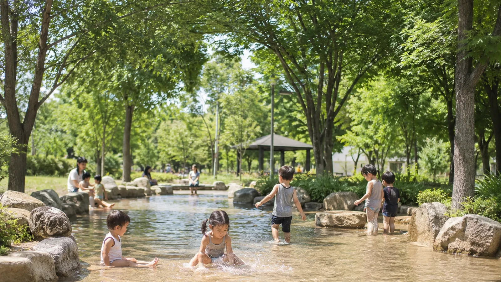 名古屋市の水遊び場6選｜じゃぶじゃぶ池・噴水・無料スポット【2026年夏】